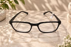 Midnight Black Rectangular Frame