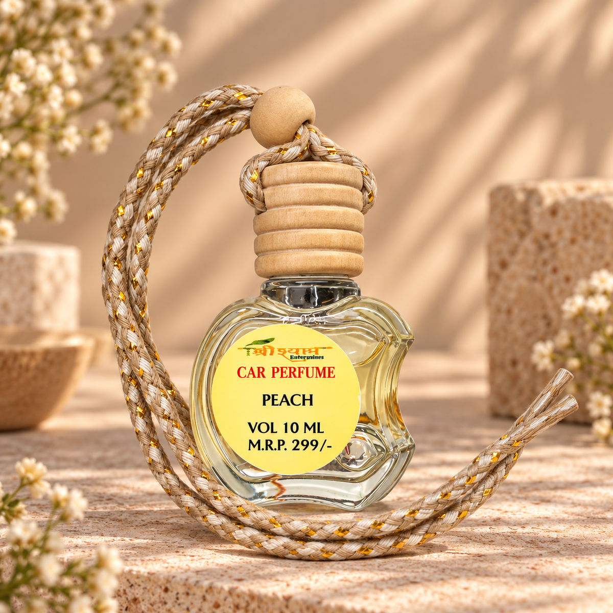 Peach Car Perfume